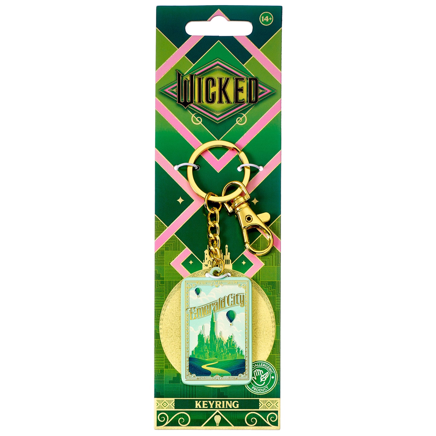 Wicked Emerald City 3D Keyring