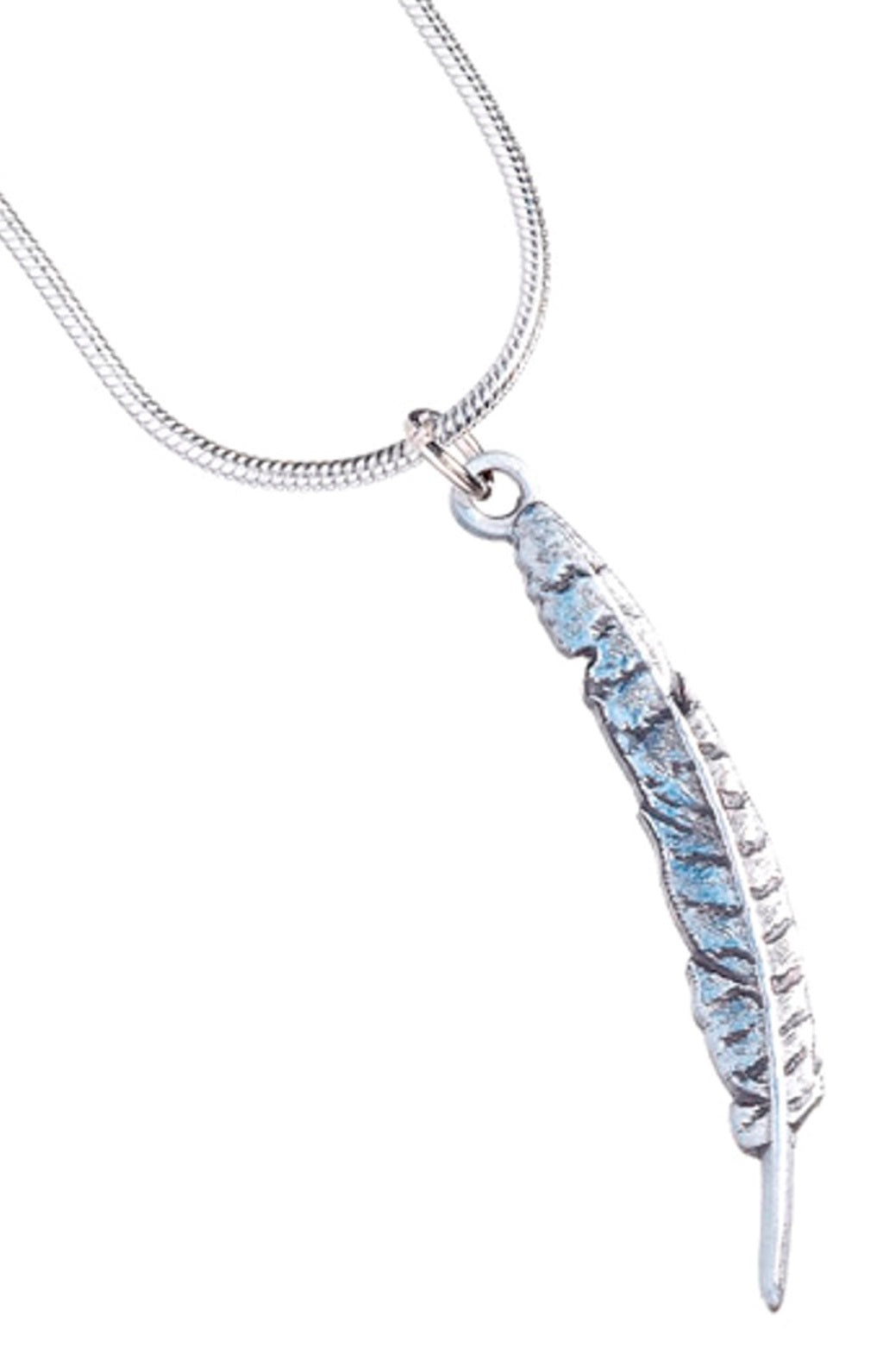 Harry Potter  Feather Quill Necklace - Silver