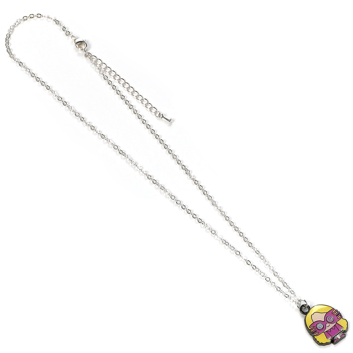 Harry Potter Luna Lovegood Chibi Style Necklace - Silver