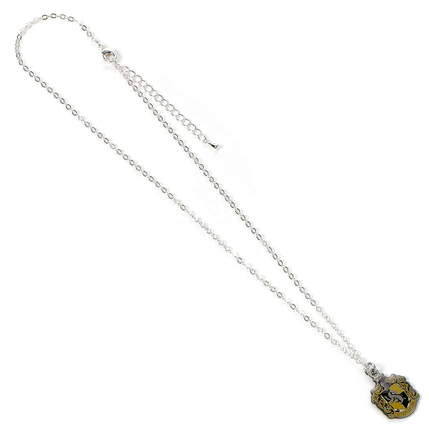 Harry Potter Hufflepuff Crest Slider Necklace - Yellow