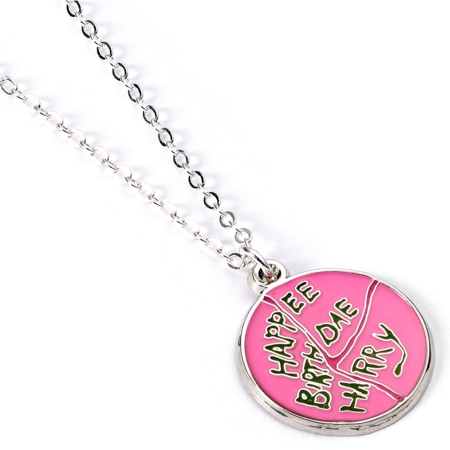 Harry Potter Happee Birthdae Harry Cake Necklace