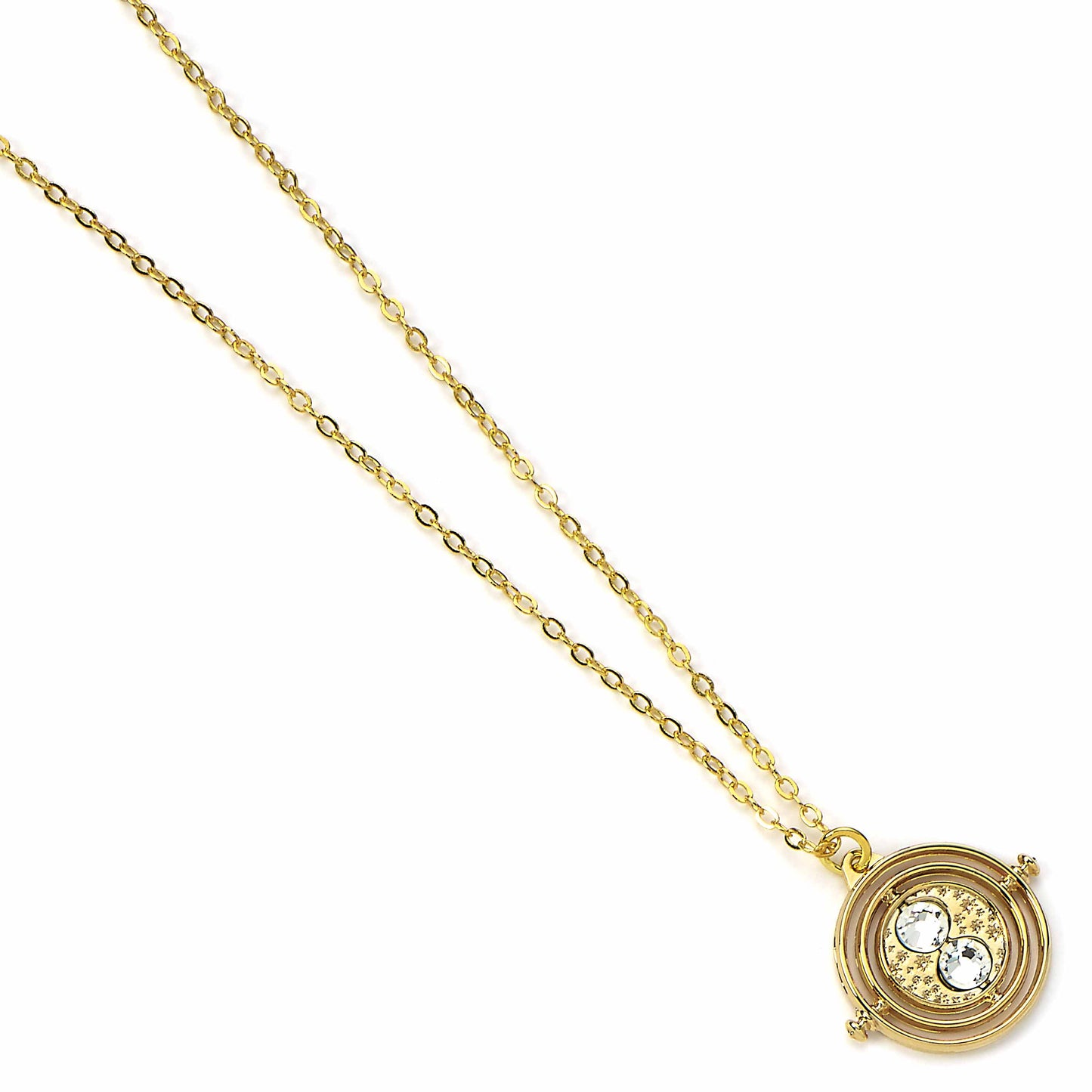 Harry Potter Fixed Time Turner Necklace - Gold