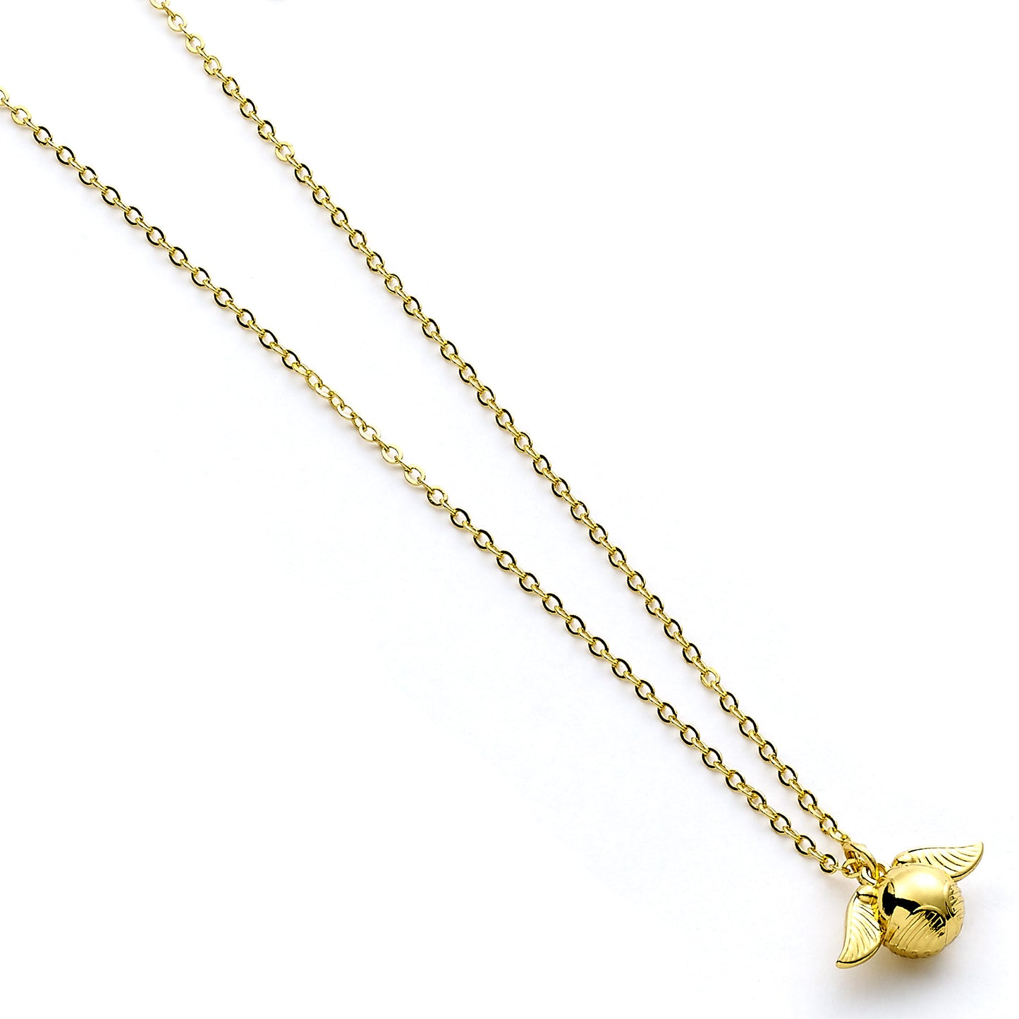 Harry Potter Golden Snitch Gold Tone Necklace - Gold