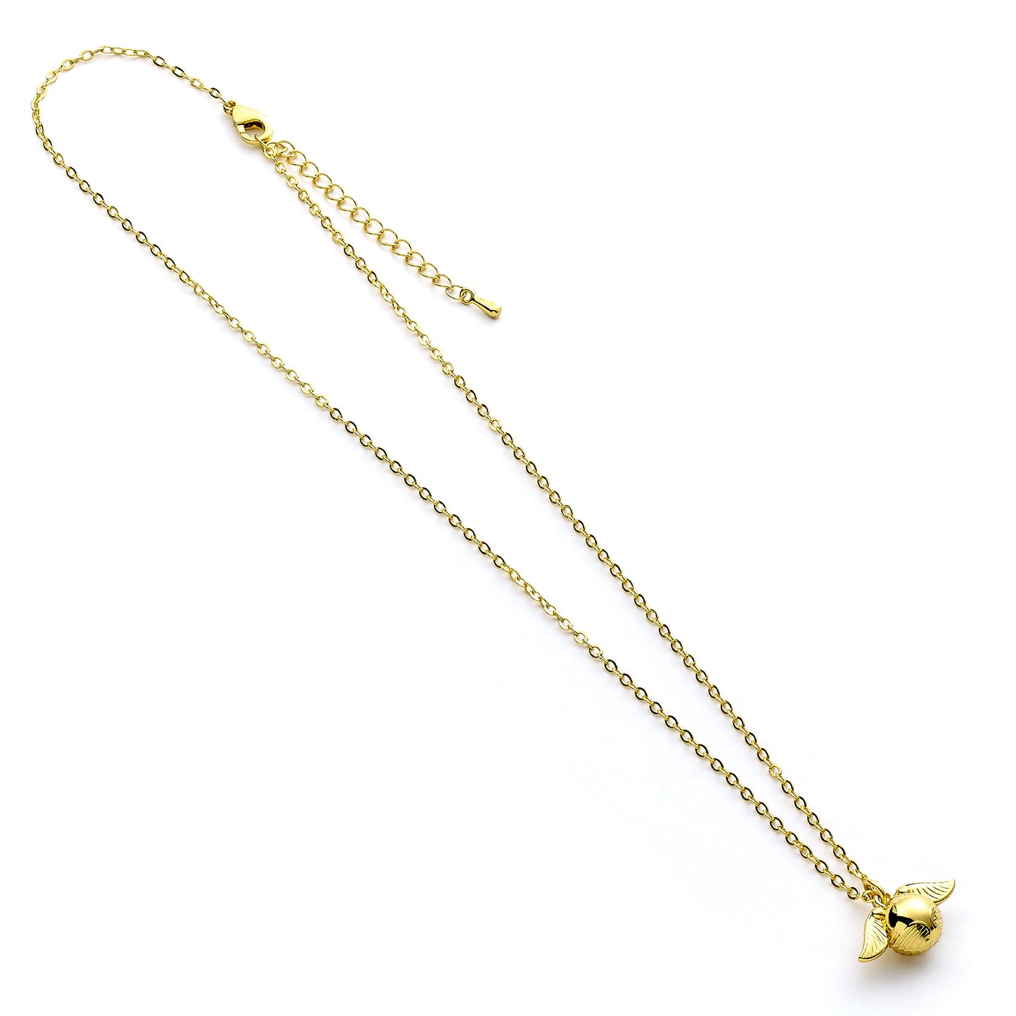 Harry Potter Golden Snitch Gold Tone Necklace - Gold