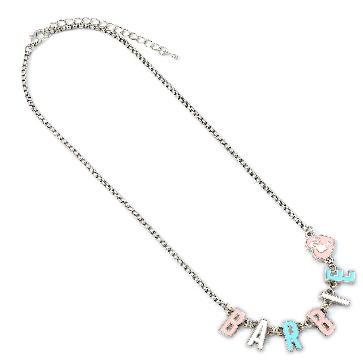 Barbie™️ Enamel Letter Name Necklace
