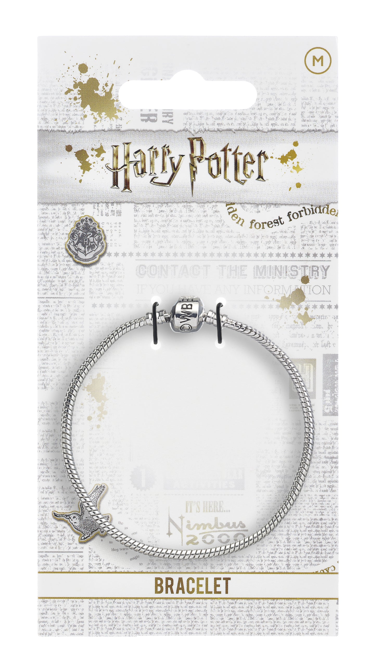 Bracelet à breloques Harry Potter - Argent