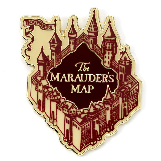 Harry Potter Marauders Map Pinbadge - Red