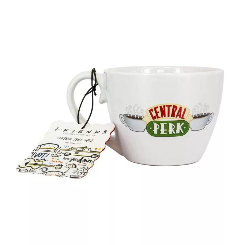 Friends the TV Series Central Perk Cappuccino Mug - White