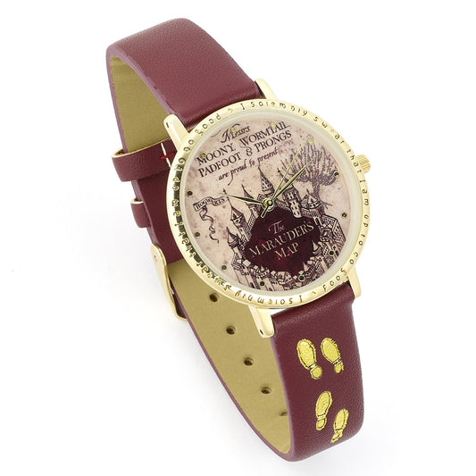 Personalised Harry Potter Marauders Map Watch - Red