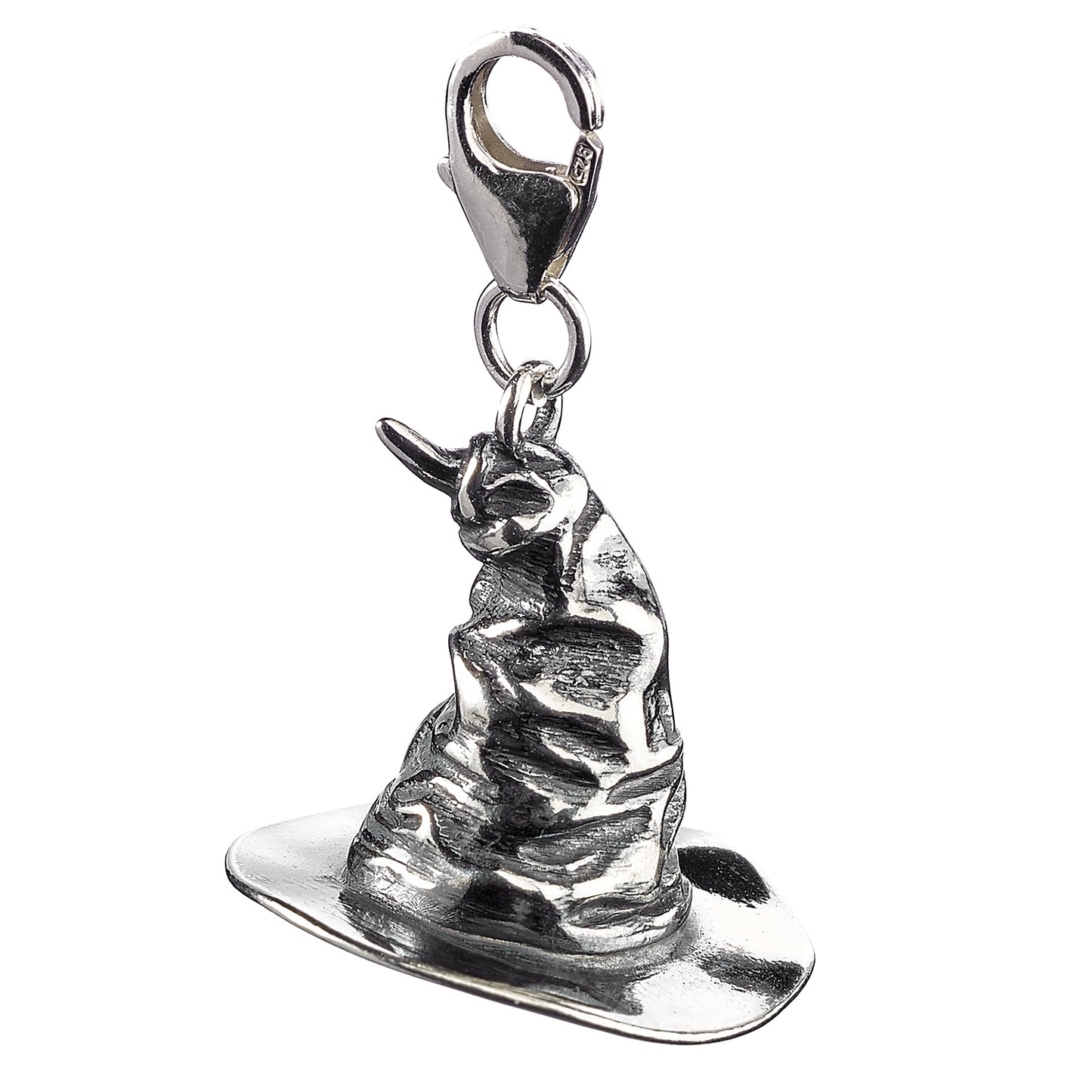 Harry Potter Sorting Hat Clip On Charm - Sterling Silver