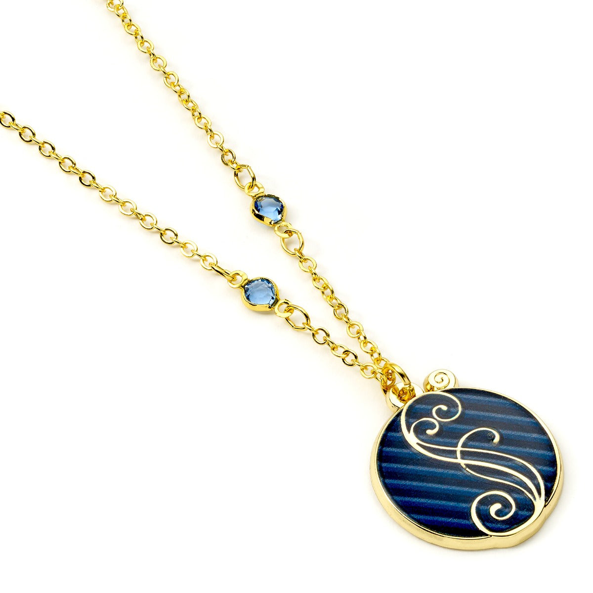 Wicked Blue Shiz Logo Necklace