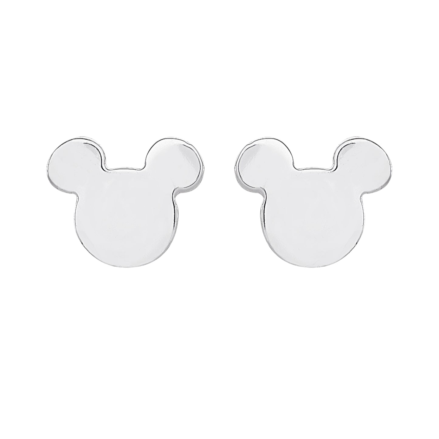 Disney Mickey Sterling silver Head Stud Earrings
