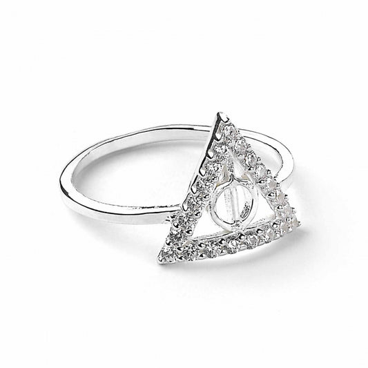 Harry Potter Deathly Hallows Ring - Sterling Silver