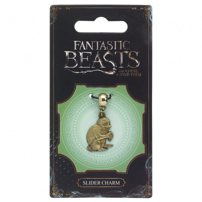Fantastic Beasts Niffler Slider Charm - Brass