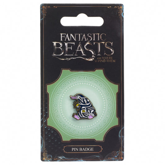 Fantastic Beasts Enamelled Niffler Pin Badge - Brass
