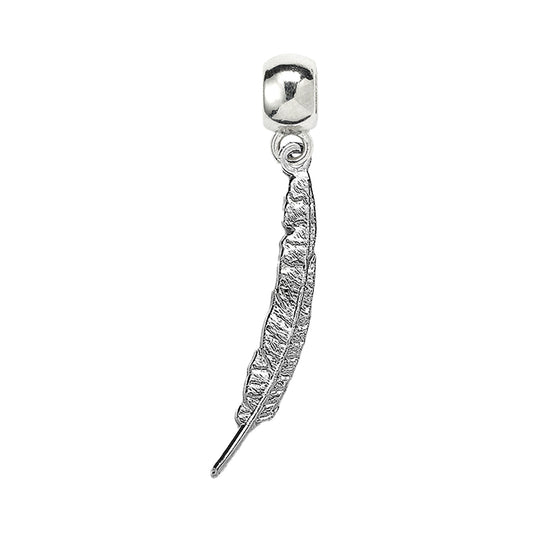 Harry Potter  Feather Quill Slider Charm - Silver