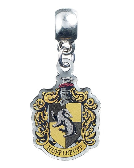 Harry Potter  Hufflepuff Crest Slider Charm - Yellow