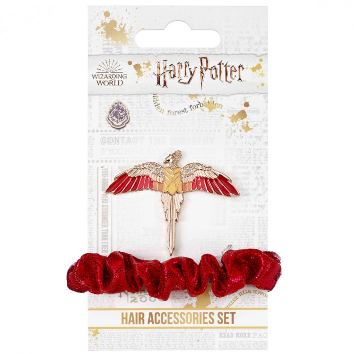 Kellica Official Harry Potter Fawkes Hair Accessory Set