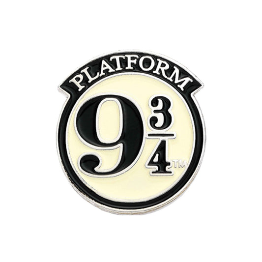 Harry Potter Platform 9 3/4 Pin Badge - Silver