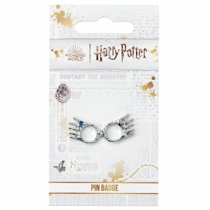 Kellica Harry Potter Luna Glasses Pin Badge