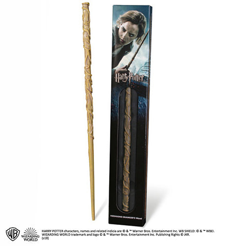 Harry Potter Hermiones Wand Prop Replica with Window Box - Brown