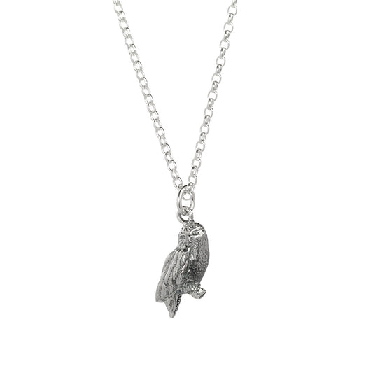 Harry Potter Hedwig the Owl Necklace - Sterling Silver