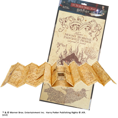 Harry Potter Marauders Map - Yellow