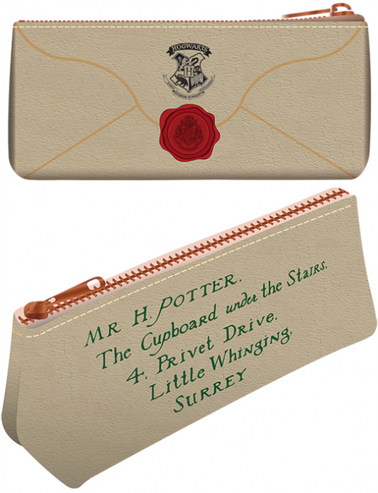 Harry Potter Hogwarts Acceptance Letter Pencil Case - Cream