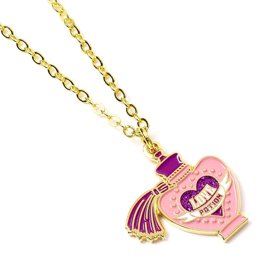 Harry Potter Gold plated Love Potion Necklace - Gold