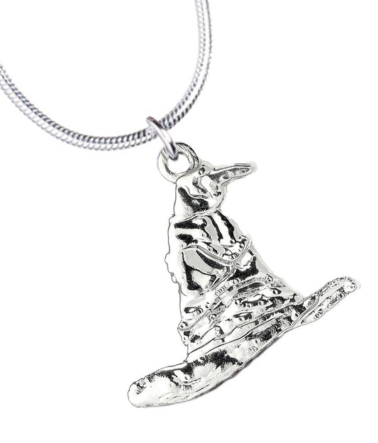Harry Potter  Sorting Hat Necklace - Silver